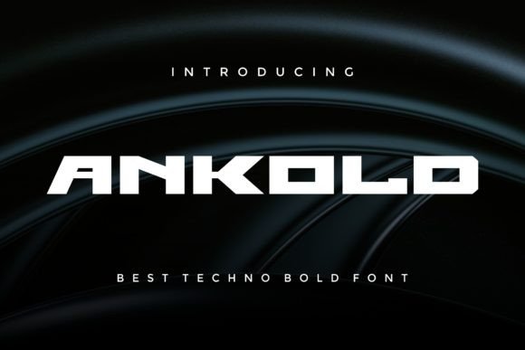 Ankold: A Bold Typeface for Modern Design