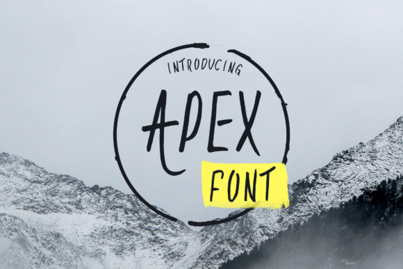 Apex: A Bold Display Typeface for Striking Design