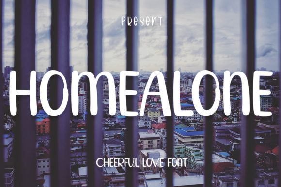 Discover Homealone: A Charming Font for Creative Projects