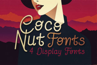 Discover the Creative Versatility of the Coconut Family Typeface