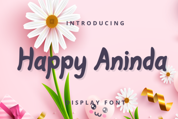 Discover the Playful Spirit of Happy Aninda Typography